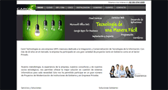 Desktop Screenshot of caroltech.com.mx