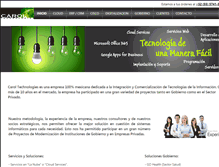 Tablet Screenshot of caroltech.com.mx